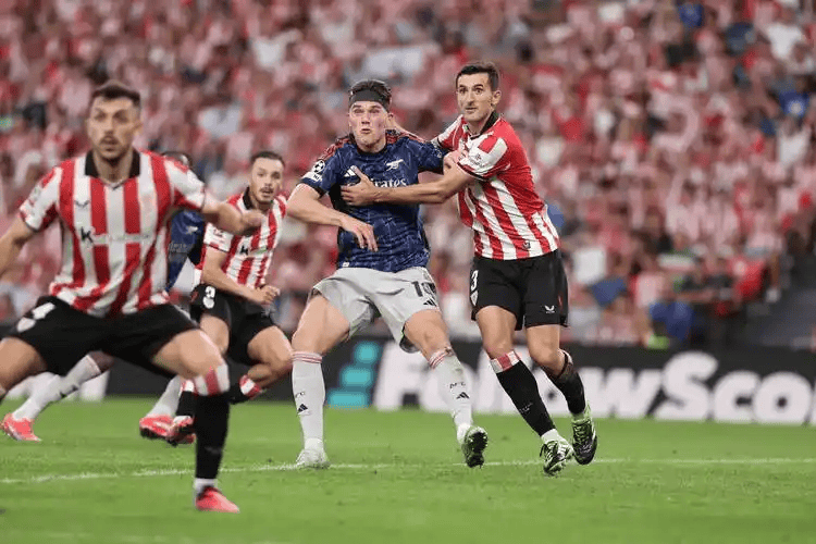 欧冠淘汰赛焦点战，马德里竞技硬仗取胜毕尔巴鄂